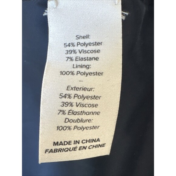 Cinq A Sept Calvina Size 0 Navy Blue Strapless Ruffle Hem Dress - Picture 6 of 13